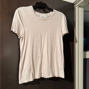 Rowan Tyler Slub Tee in Bone